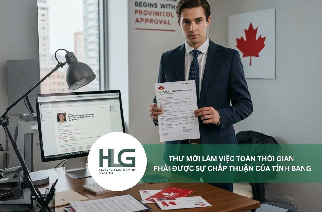 Thư mời làm việc toàn thời gian phải được sự chấp thuận của tỉnh bang