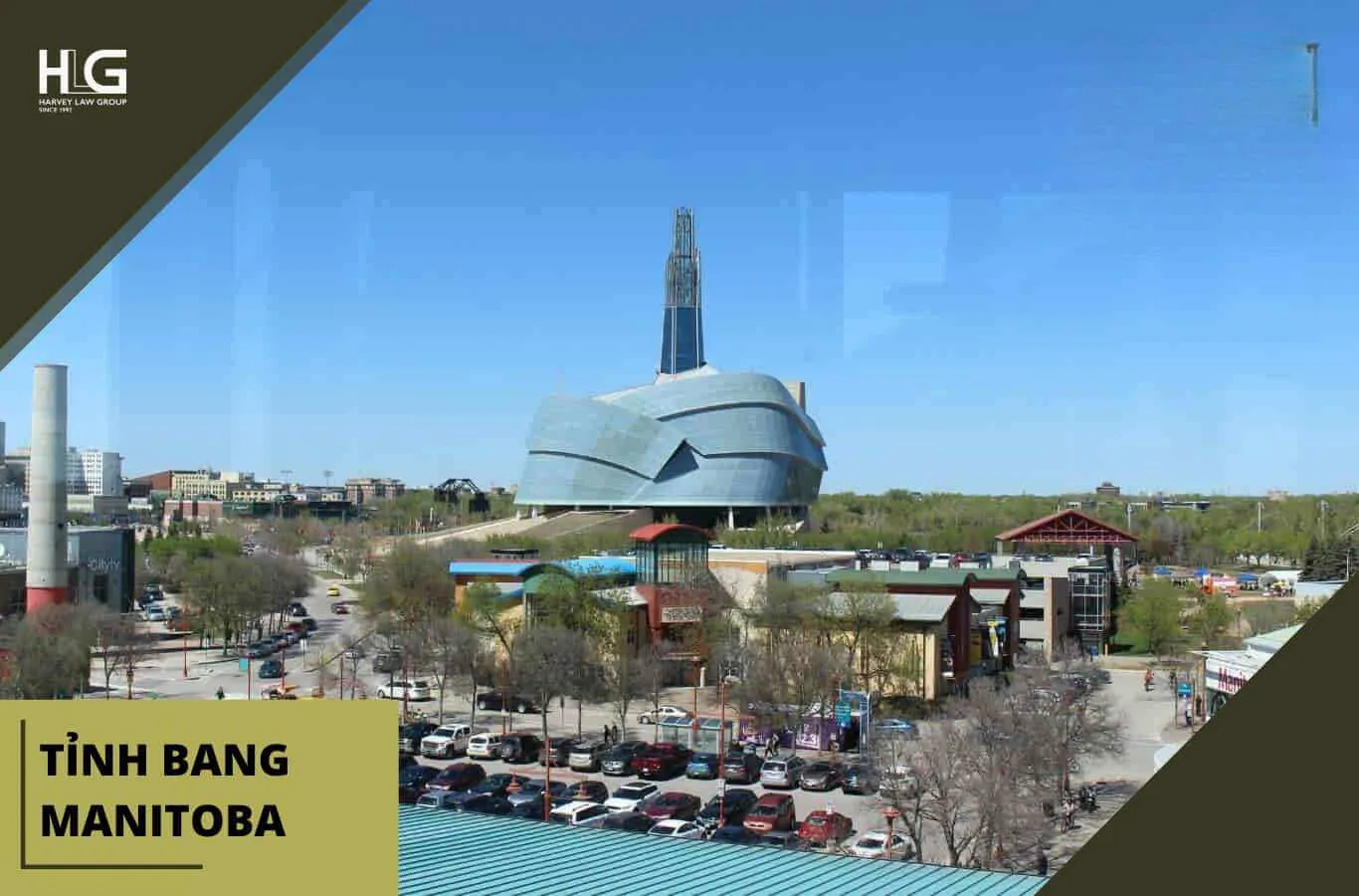 Tỉnh bang Manitoba nằm ở trung tâm của Canada