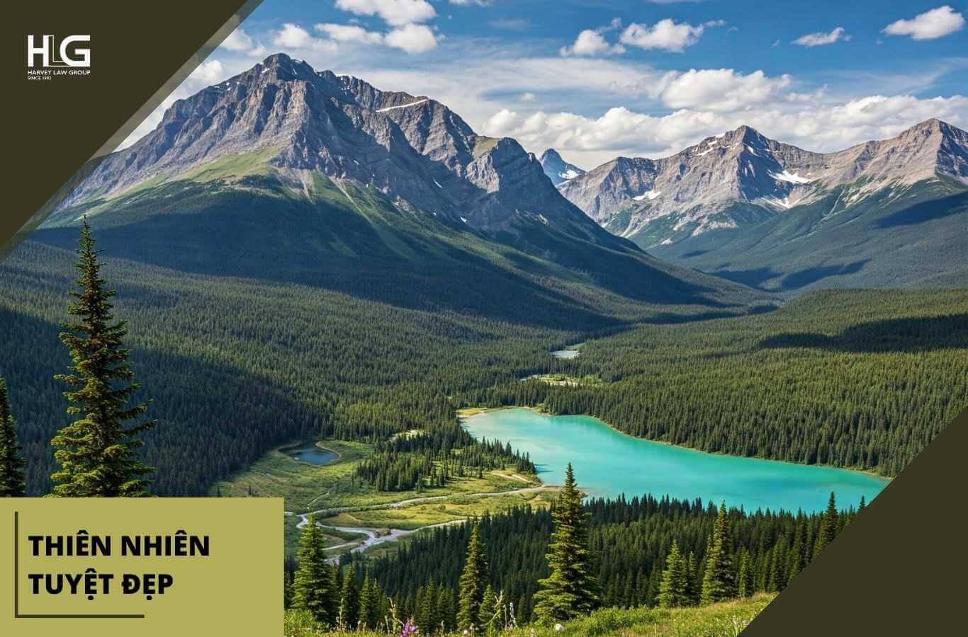 Canada có thiên nhiên tuyệt đẹp