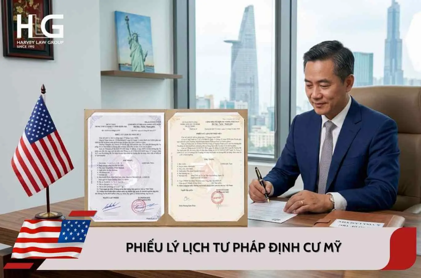 Cách xin phiếu lý lịch tư pháp định cư Mỹ