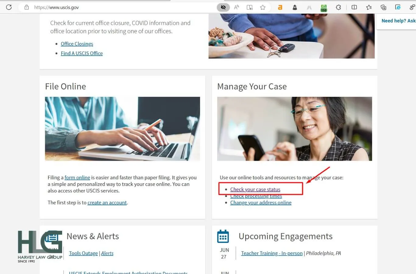 Kiểm tra hồ sơ định cư Mỹ