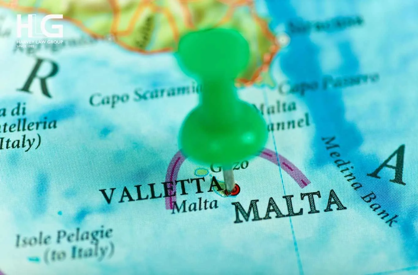 Malta nằm ở giữa Địa Trung Hải