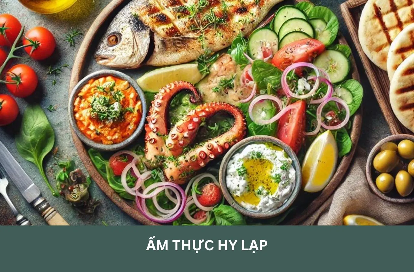 Ẩm thực Hy Lạp có gì đặc biệt? Món ăn nổi tiếng ở xứ sở các vị thần