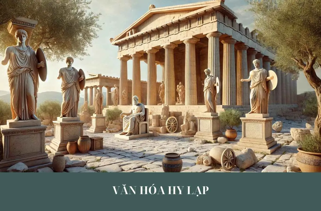 Đặc trưng văn hóa và nghệ thuật, tôn giáo Hy Lạp