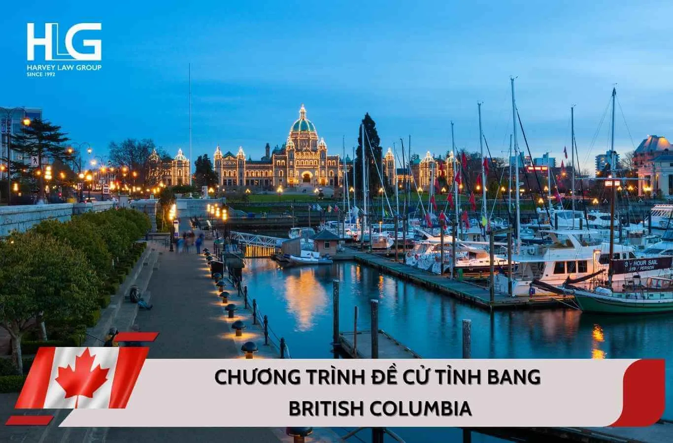 Định cư Canada chương trình đề cử tỉnh bang British Columbia (BC PNP)