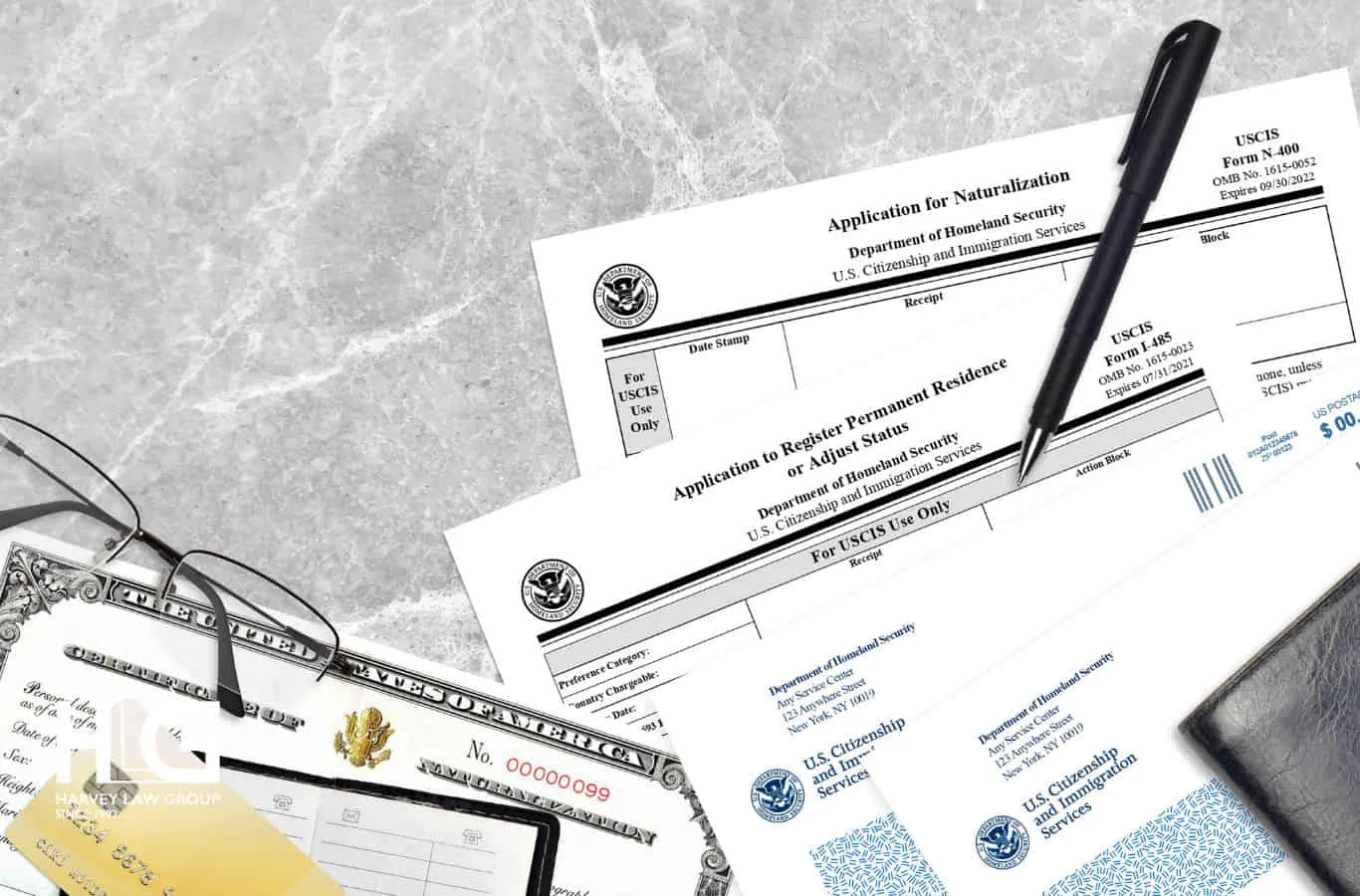 Chuẩn bị các loại hồ sơ chính nộp cho USCIS