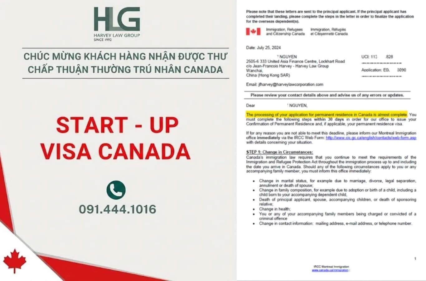 Nhận PR Canada Chỉ Trong 14 Tháng – Khi Tình Yêu Thương Con Hóa Phép Màu