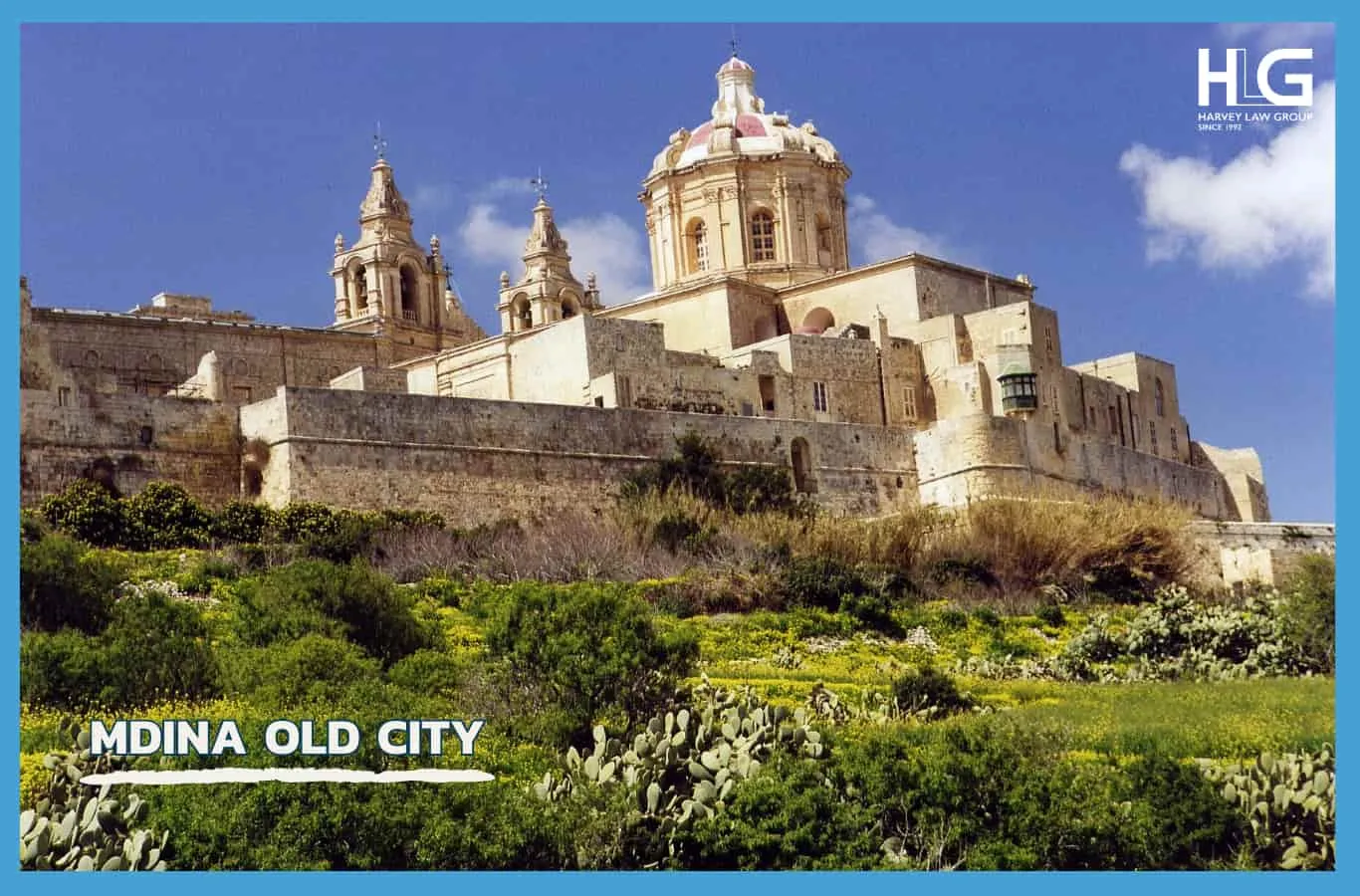 Thành cổ Mdina Old City từng là thủ phủ của Malta