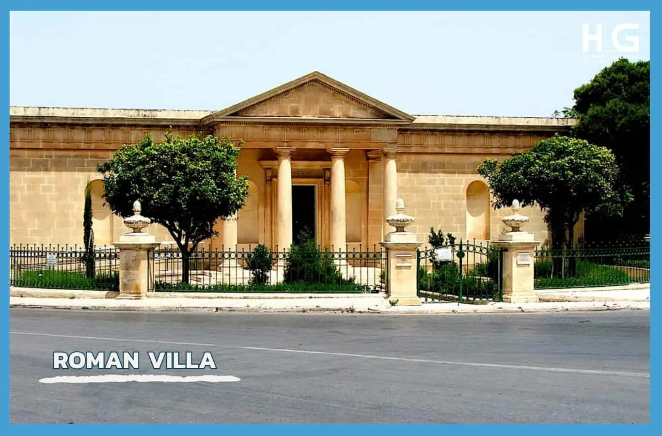 Roman Villa là một di tích khảo cổ