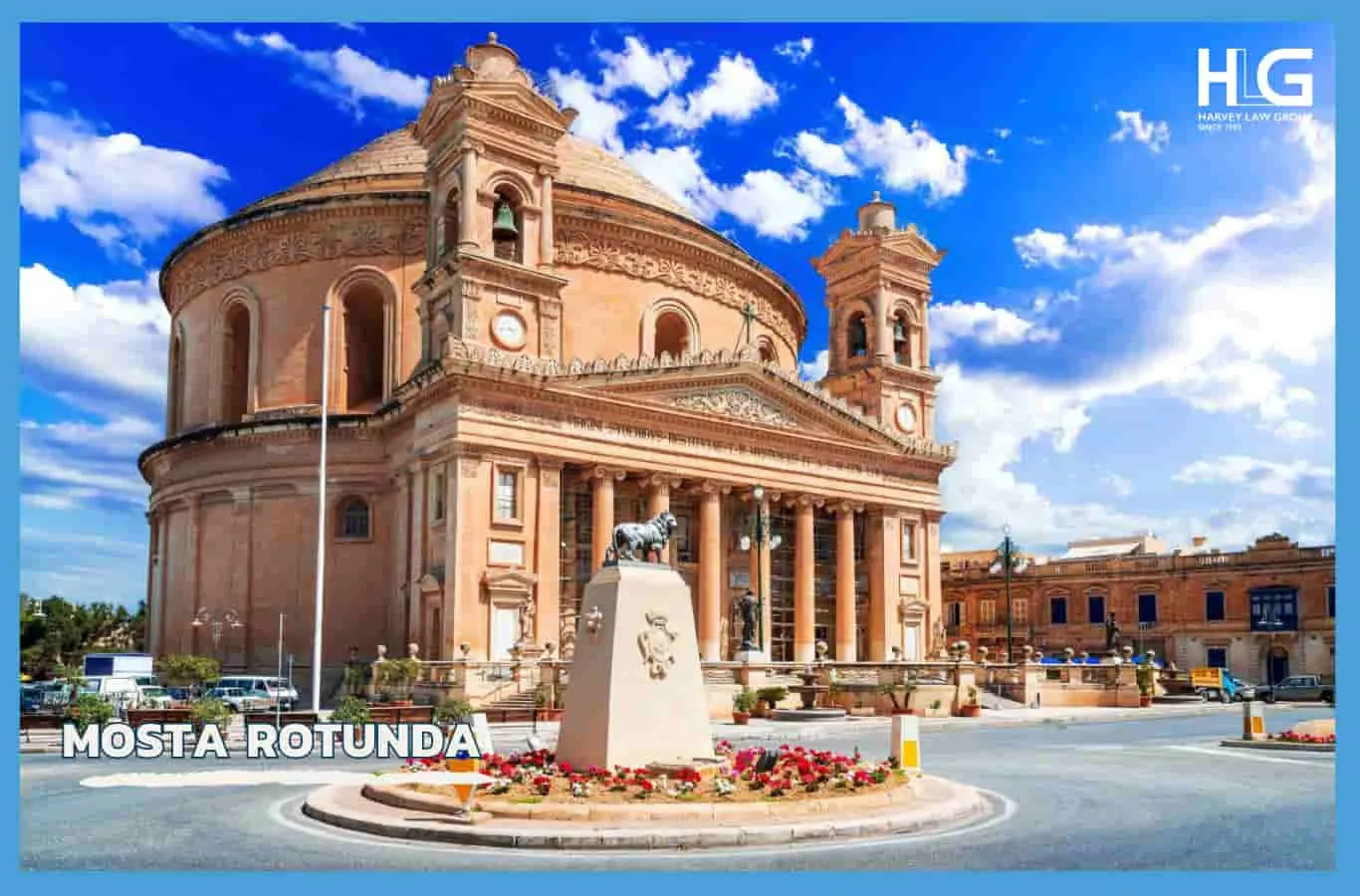 Nhà thờ Mosta Rotunda được xây dựng từ năm 1833 