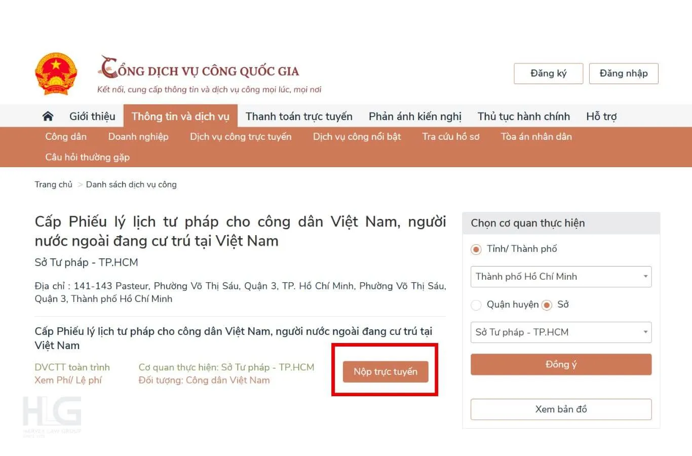 lý lịch tư pháp định cư mỹ