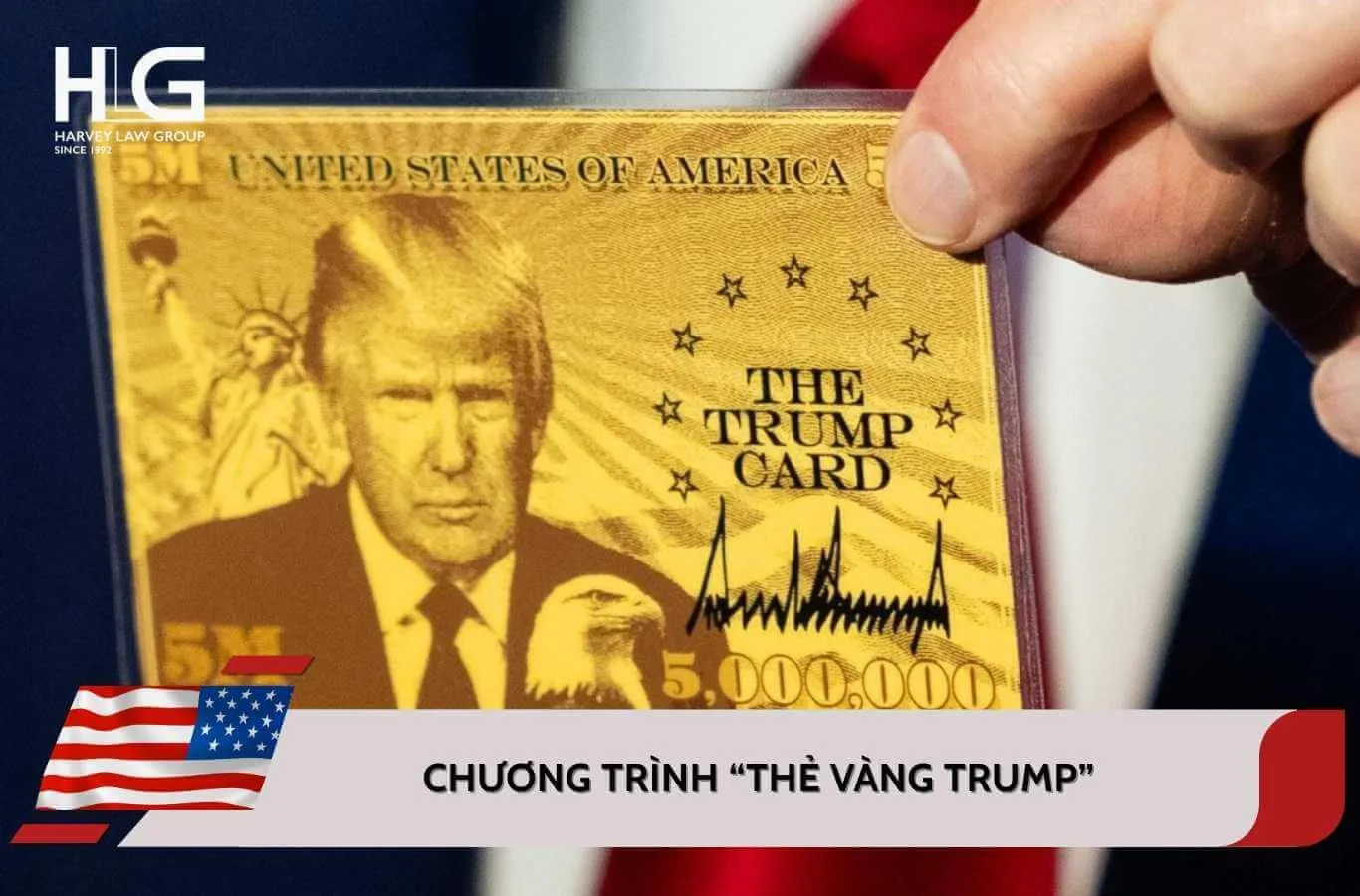 Chương trình “thẻ vàng Trump” triển khai mức đóng góp từ 1 triệu USD