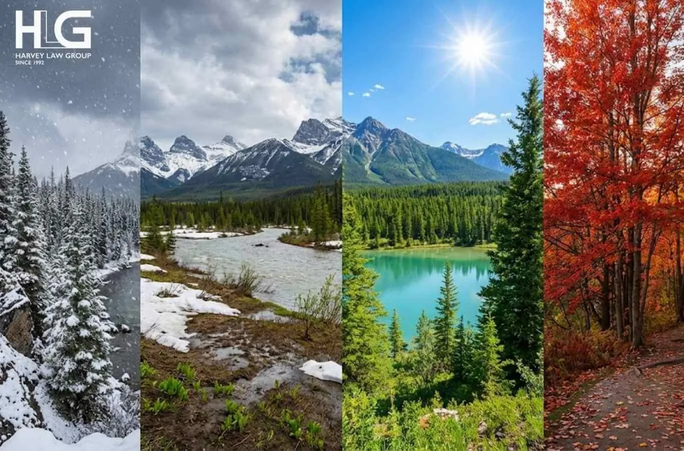 Canada có khí hậu đa dạng và thay đổi theo mùa