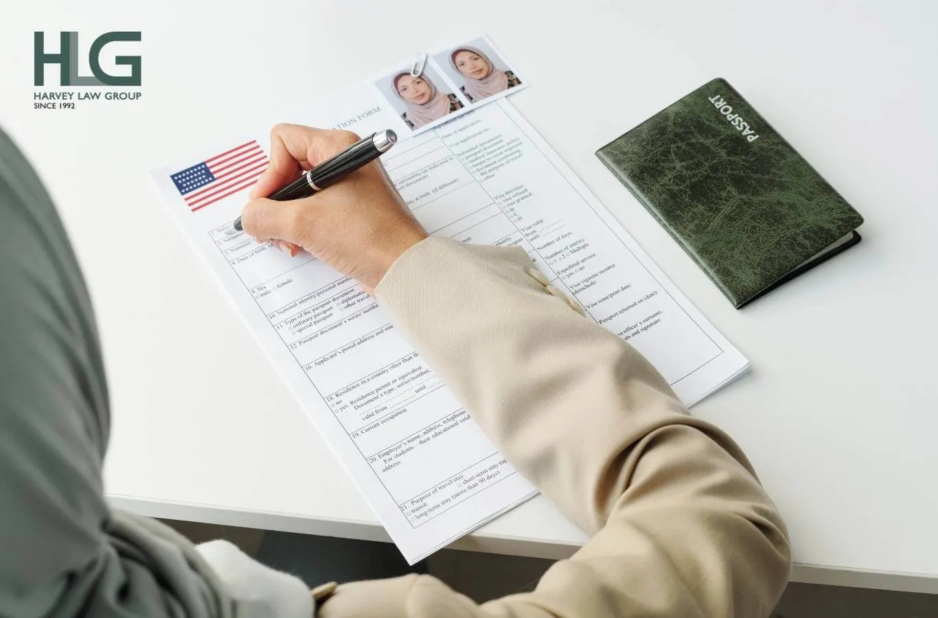 Điền thông tin đầy đủ và trung thực là rất quan trọng khi nộp I-864