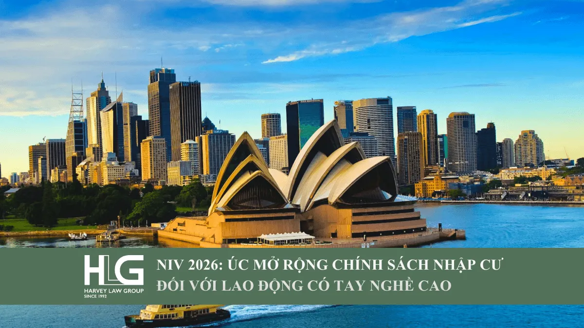 NIV 2026: Úc mở rộng chính sách nhập cư đối với lao động có tay nghề cao